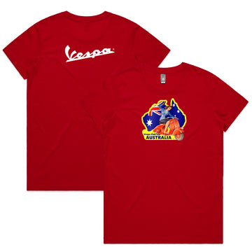 VESPA GIRL - WOMENS TEE